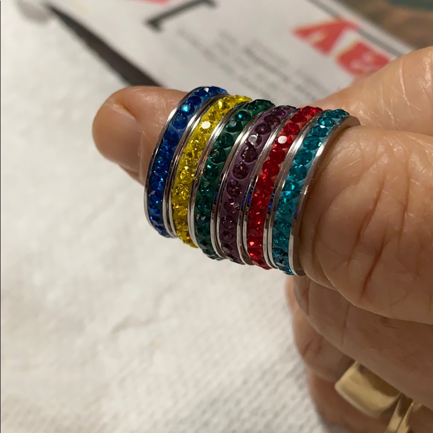 6 Stackable Rings
